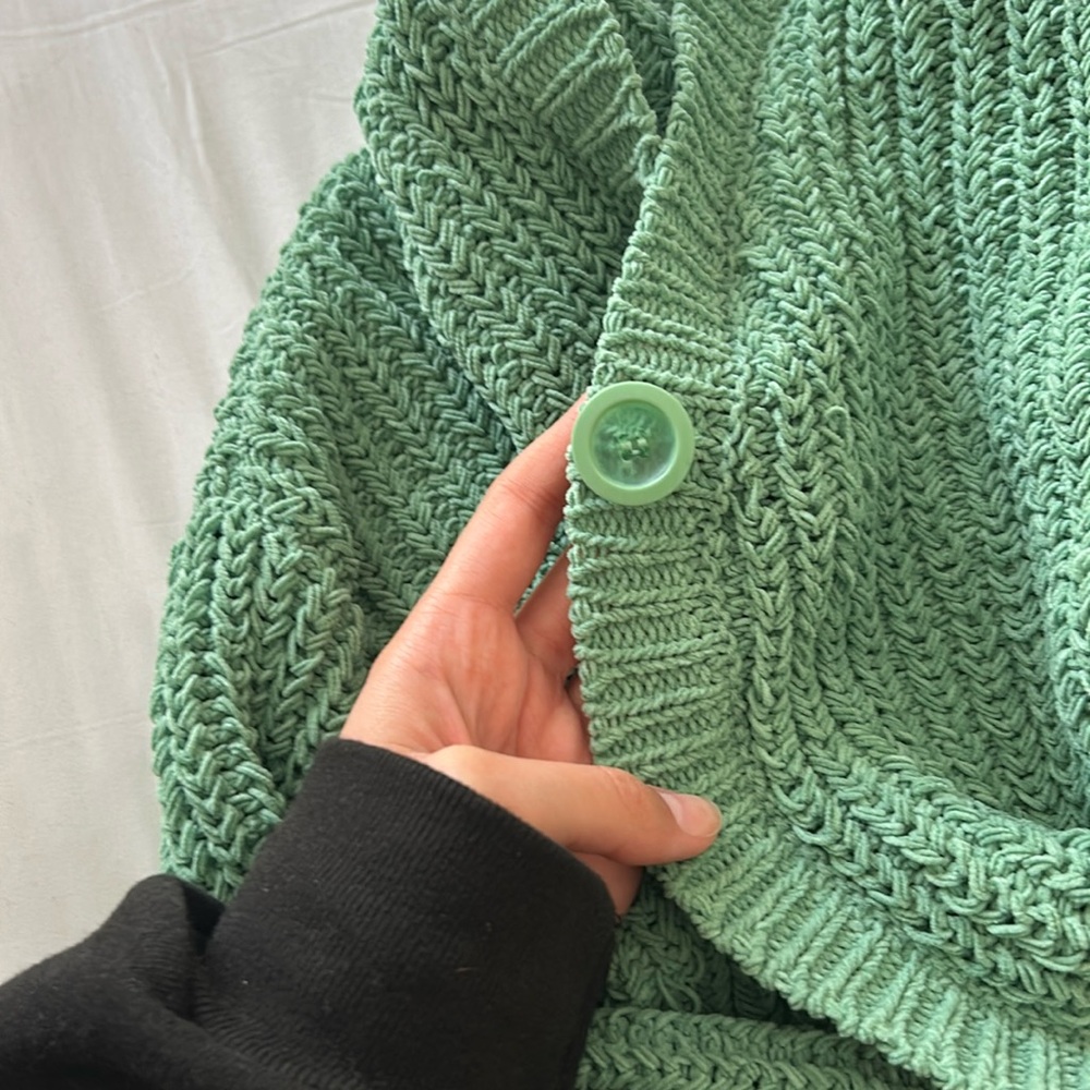 Zara Green Kids Knit Sweater - Picture 3 of 4